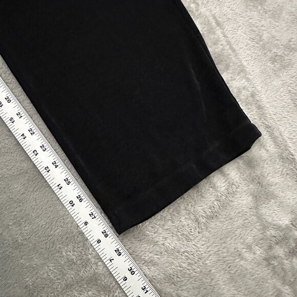 Chico's Travelers Black Pull On Wide Leg Full Length Pants LARGE 12/14 Travel - Picture 4 of 4